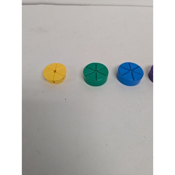 Hasbro 2008 Trivial Pursuit 25th Anniversary Game Replacement Pie Pieces - Picture 2 of 4